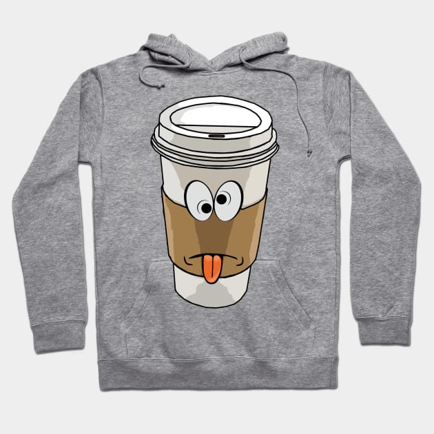 Caffeine Crazy Hoodie by NatLeBrunDesigns